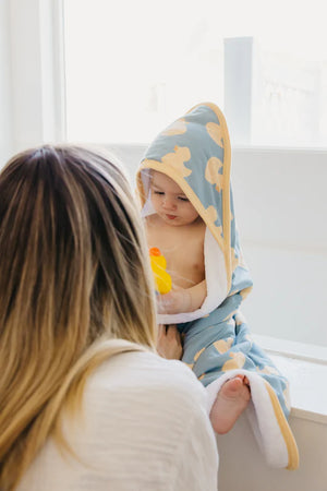 Copper Pearl Premium Knit Hooded Towel / Ducky
