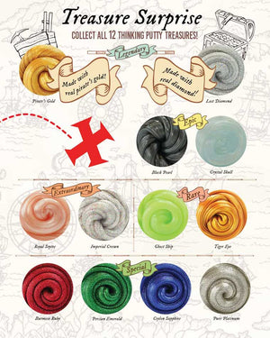 Crazy Aaron's Mini Thinking Putty / Treasure Surprise - Assorted