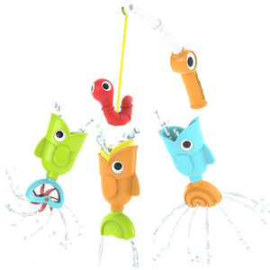 Yookidoo Catch ‘N’ Sprinkle Fishing Bath Toy Set