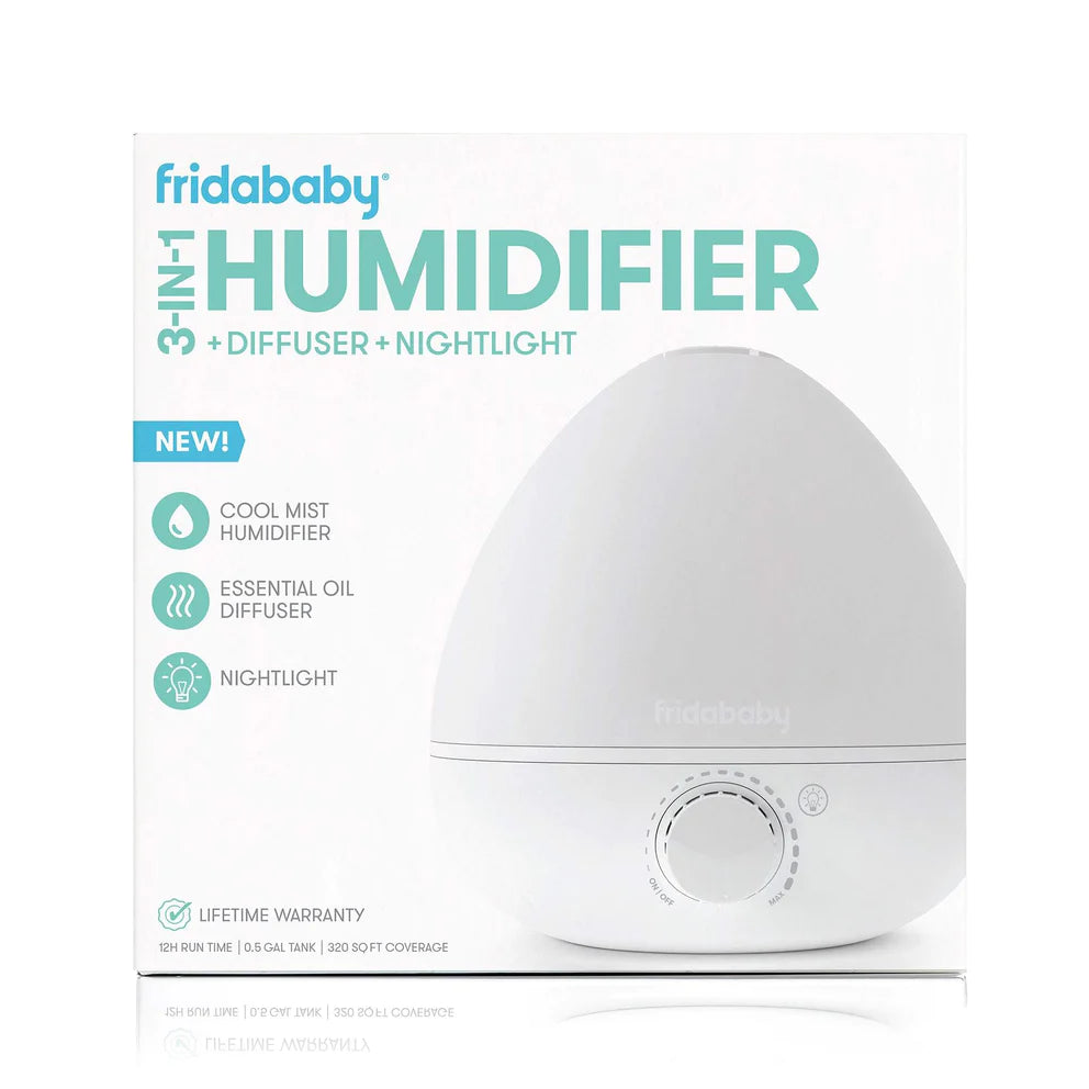 fridababy BreatheFrida 3-in-1 Humidifier + Diffuser + Nightlight