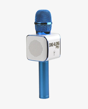 Sing-A-Long Pro Karaoke Bluetooth Microphone / Blue