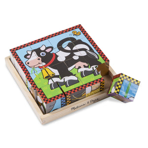Melissa & Doug Farm Cube Puzzle