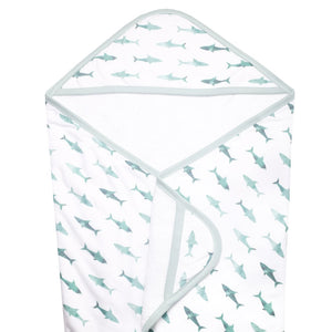 Copper Pearl Premium Knit Hooded Towel / Pacific