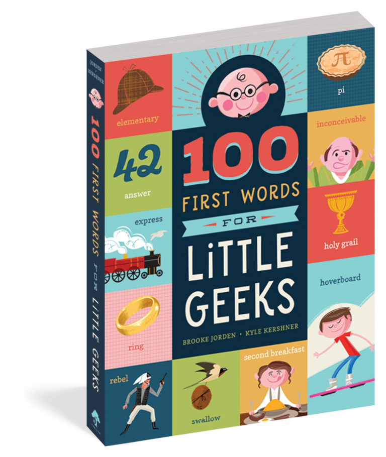 100 First Words for Little Geeks Board Book