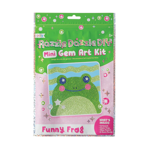 Ooly Razzle Dazzle D.I.Y. Mini Gem Art Kit / Funny Frog