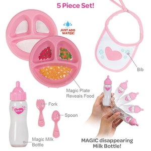 Baby Doll Magic Feeding Set