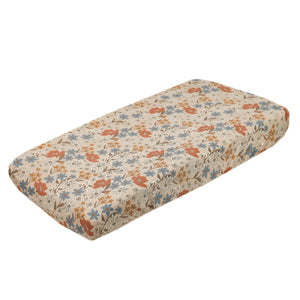 Copper Pearl Premium Knit Diaper Changing Pad Cover / Eden