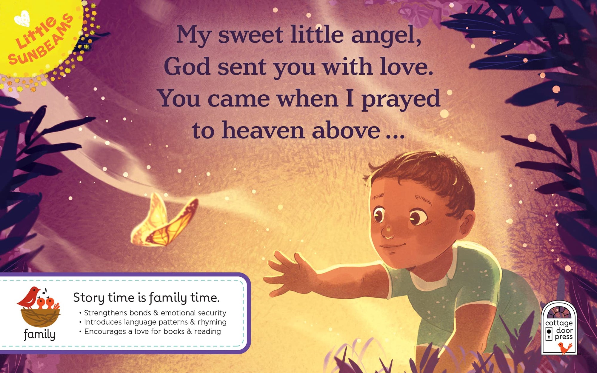 God Sent You With Love Board Book