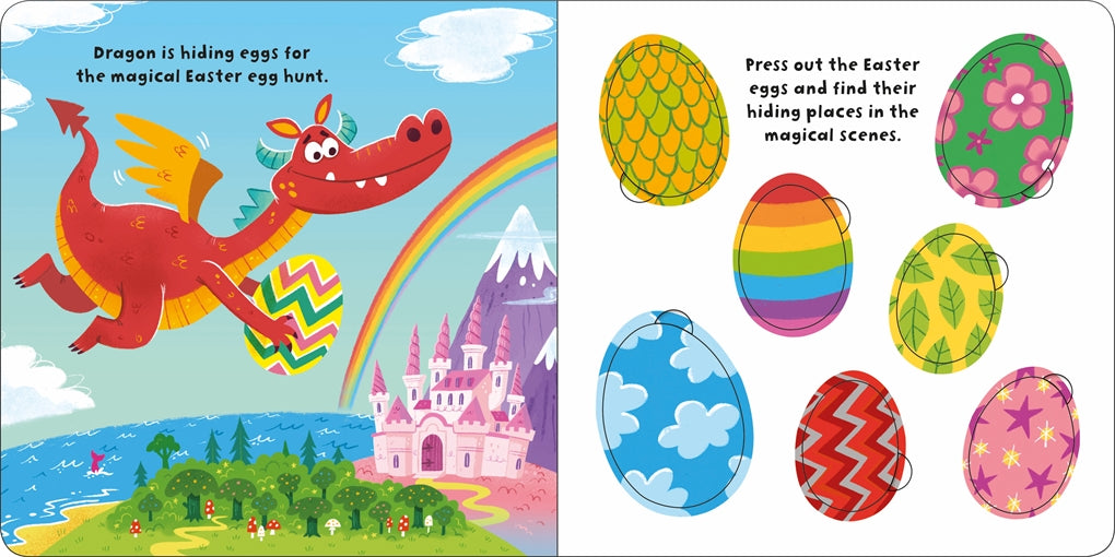 Lift and Play: Dragon's Easter Hunt Board Book