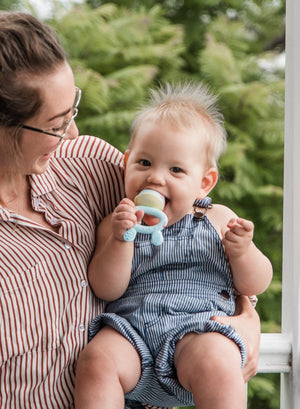 Haakaa Fresh Food Feeder & Teether / Slate Grey