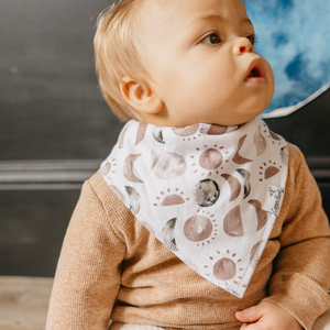 Copper Pearl Bandana Bibs / Neil
