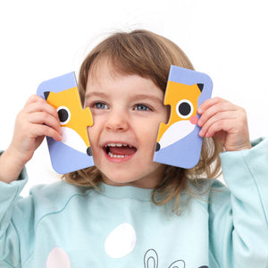 Banana Panda On-The-Go Puzzle / Halves Faces