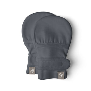 goumikids Bamboo Organic Cotton Stay-On Mitts / Midnight