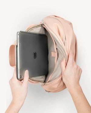 Little Unicorn Skyline Backpack / Blush - Gold Hardware