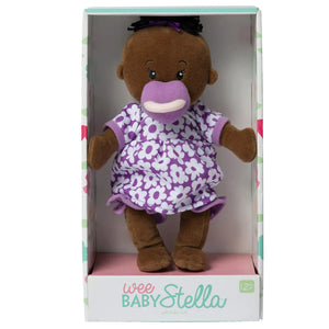 Wee Baby Stella Brown Doll with Black Hair***