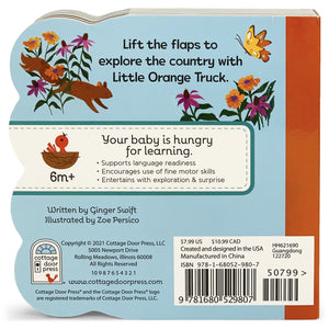 Little Orange Truck Lift-A-Flap Board Book