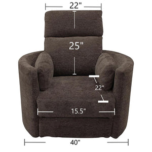 Nash Radius Power Swivel Glider Recliner