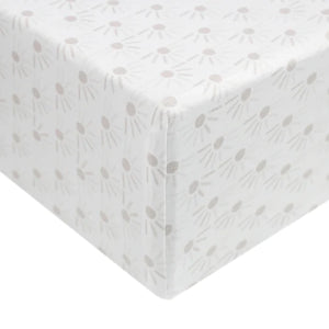 Copper Pearl Premium Knit Fitted Crib Sheet / Shine