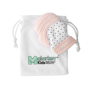 Munch Mitt / Pastel Pink Hearts***