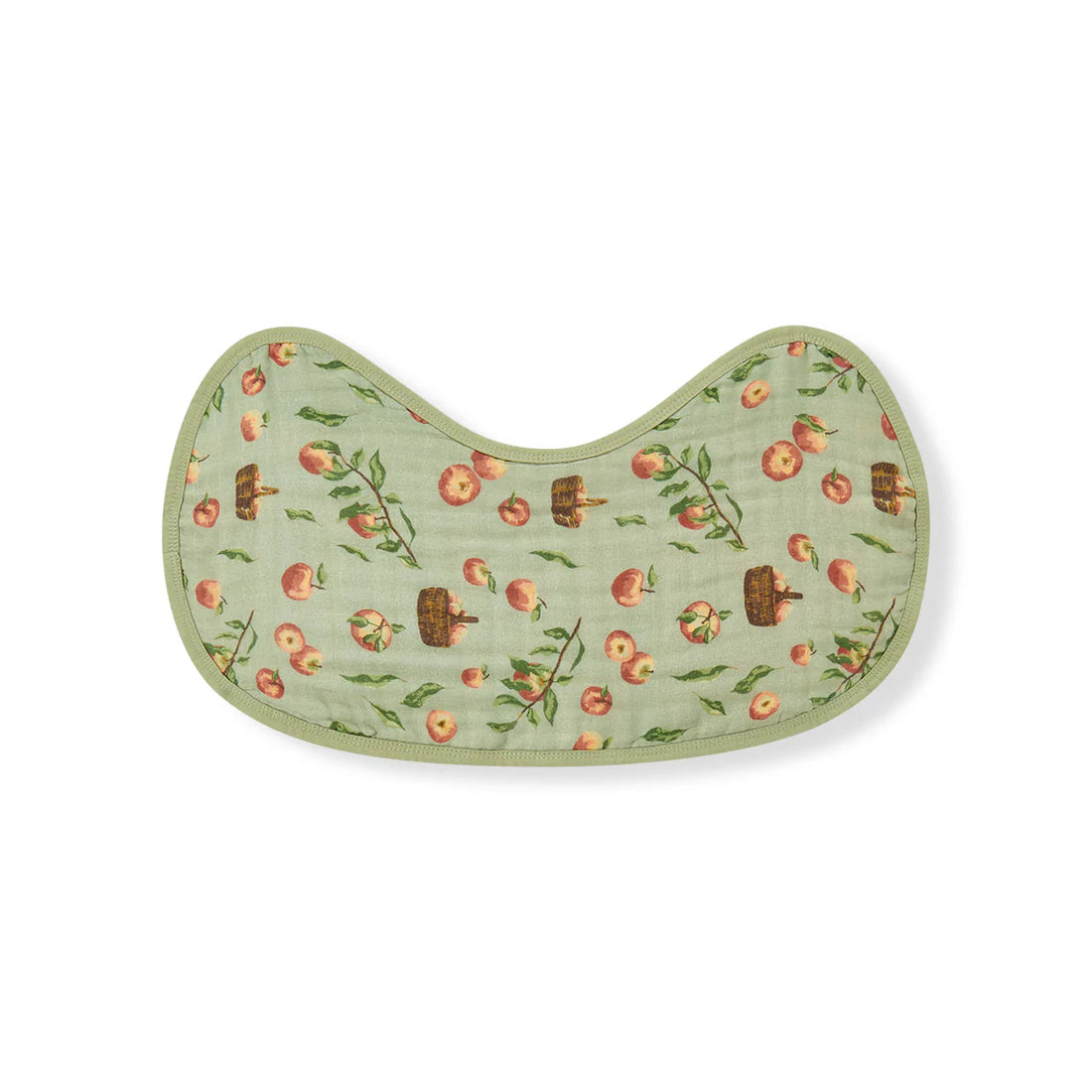 Milkbarn Contour Four Layer Burp Cloth / Apple Orchard
