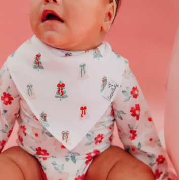 Copper Pearl Bandana Bib / Juliet