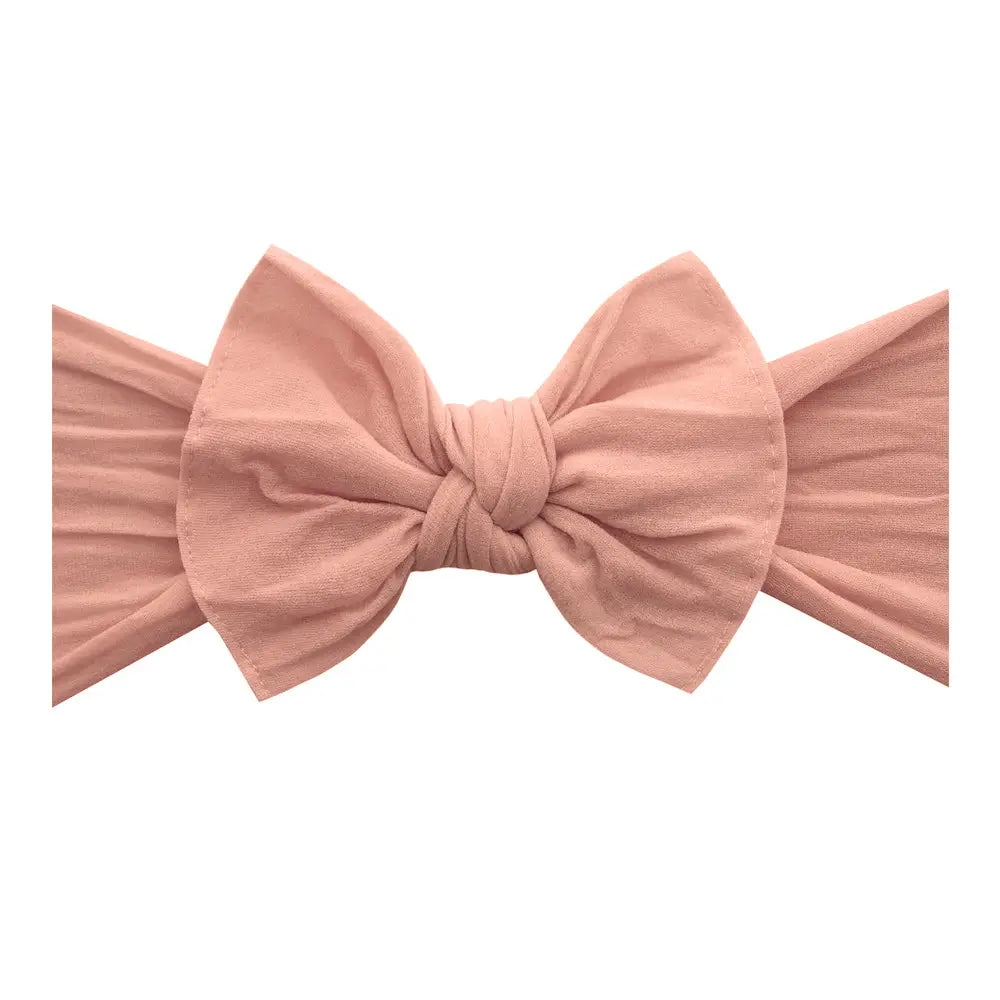 Baby Bling Classic Knot Headband / Rose Gold