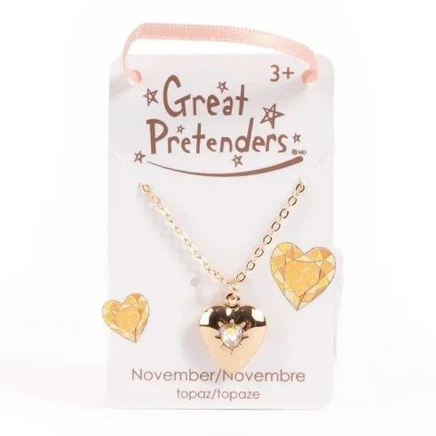 Birthstone Heart Locket