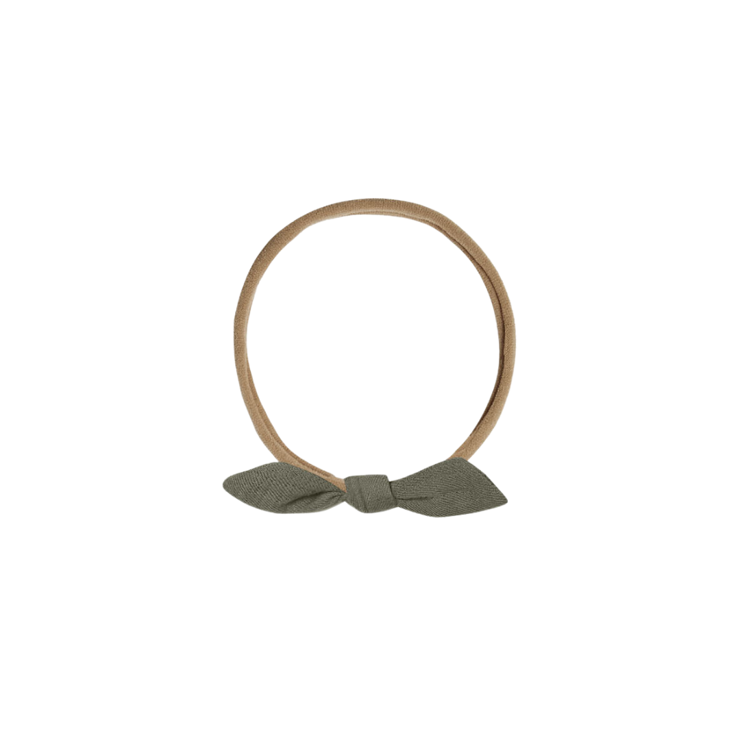 Quincy Mae Little Knot Headband / Forest