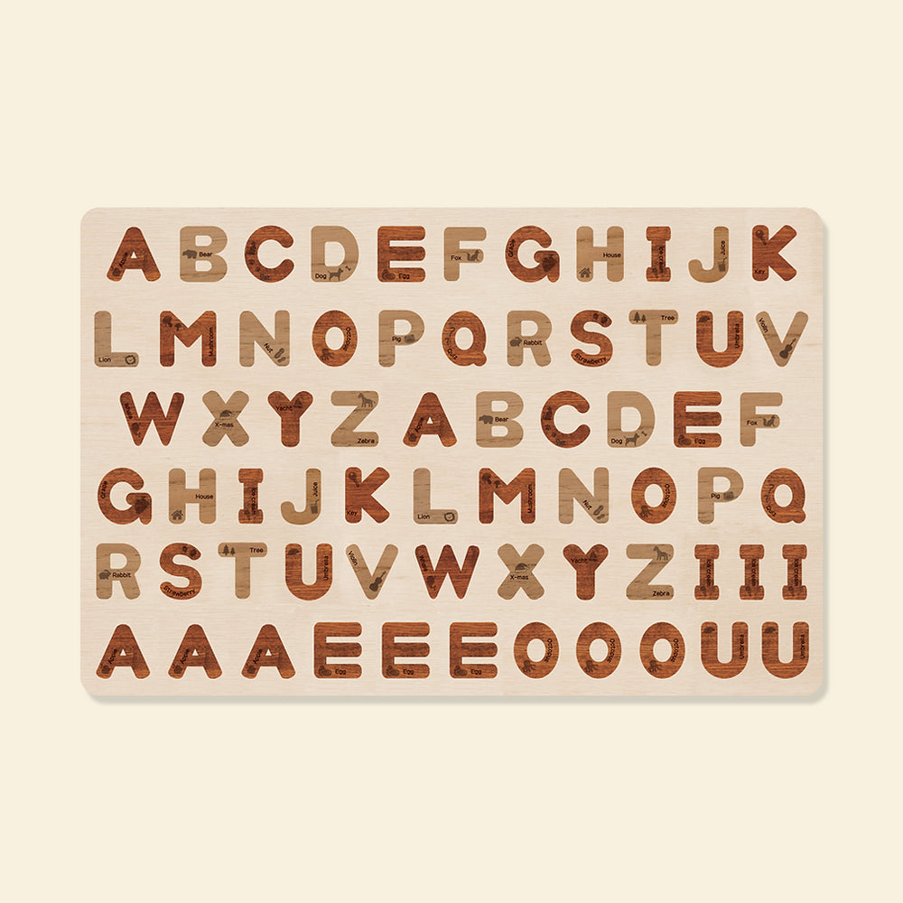 Noriter Forest Magnetic Alphabet - English