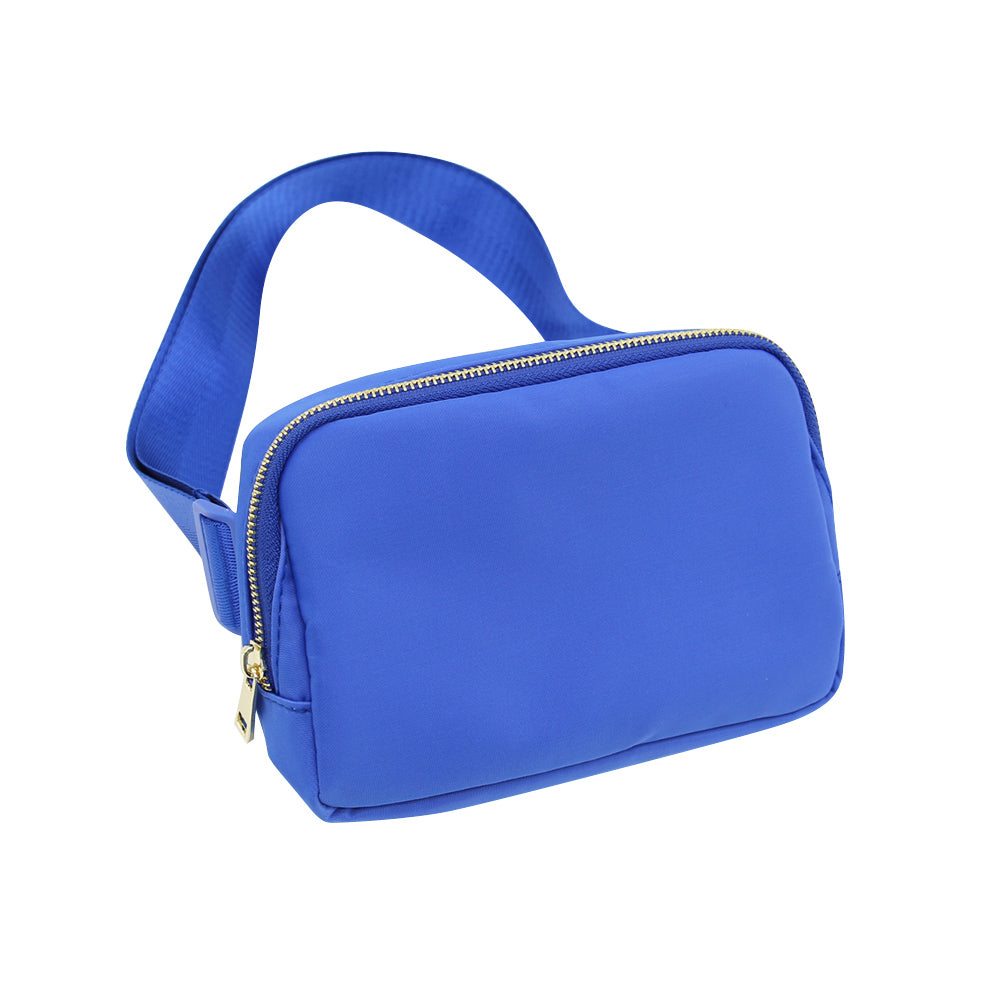 Varsity Royal Blue Belt Bag