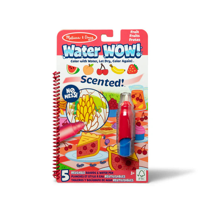 Melissa & Doug Water Wow! On The Go Water-Reveal Pad / Fruit Scented