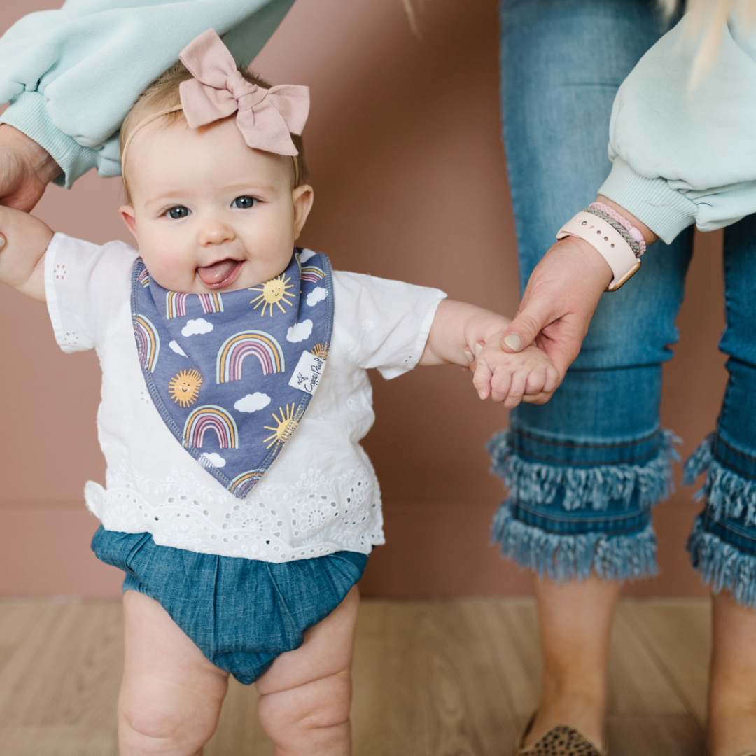 Copper Pearl Bandana Bibs / Hope