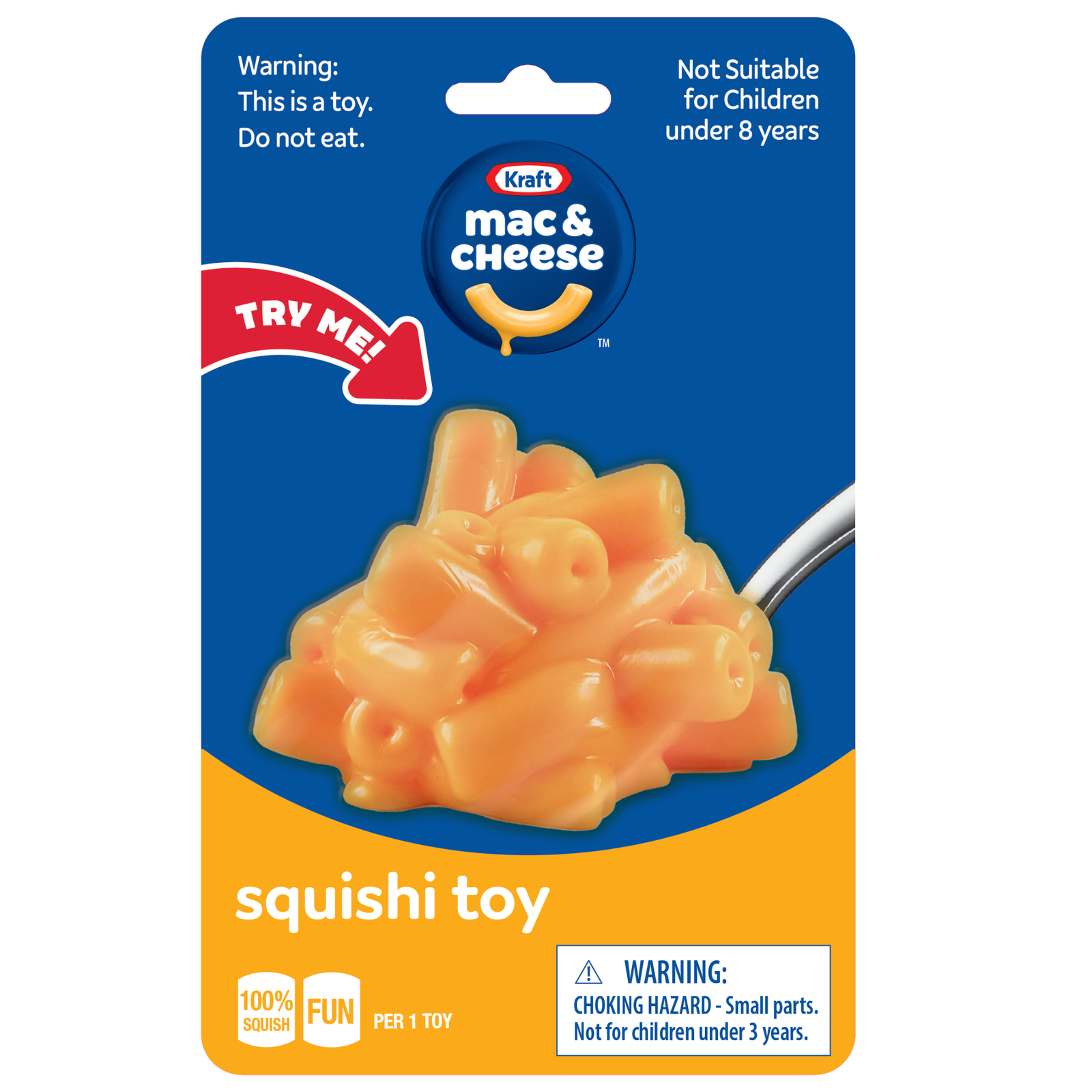 Mac & Cheese Squishi Toy