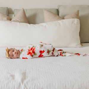 Copper Pearl Bamboo Swaddle Blanket / Holly Anne