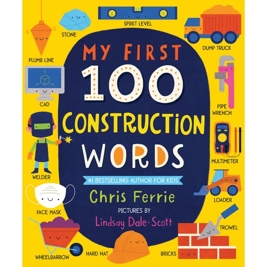My First 100 Construction Words Padded Board Book