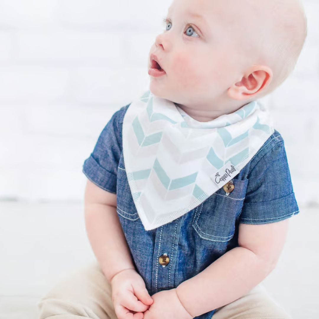 Copper Pearl Bandana Bibs / Archer