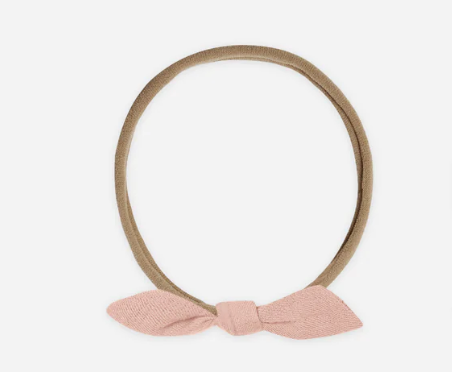 Quincy Mae Little Knot Headband / Rose