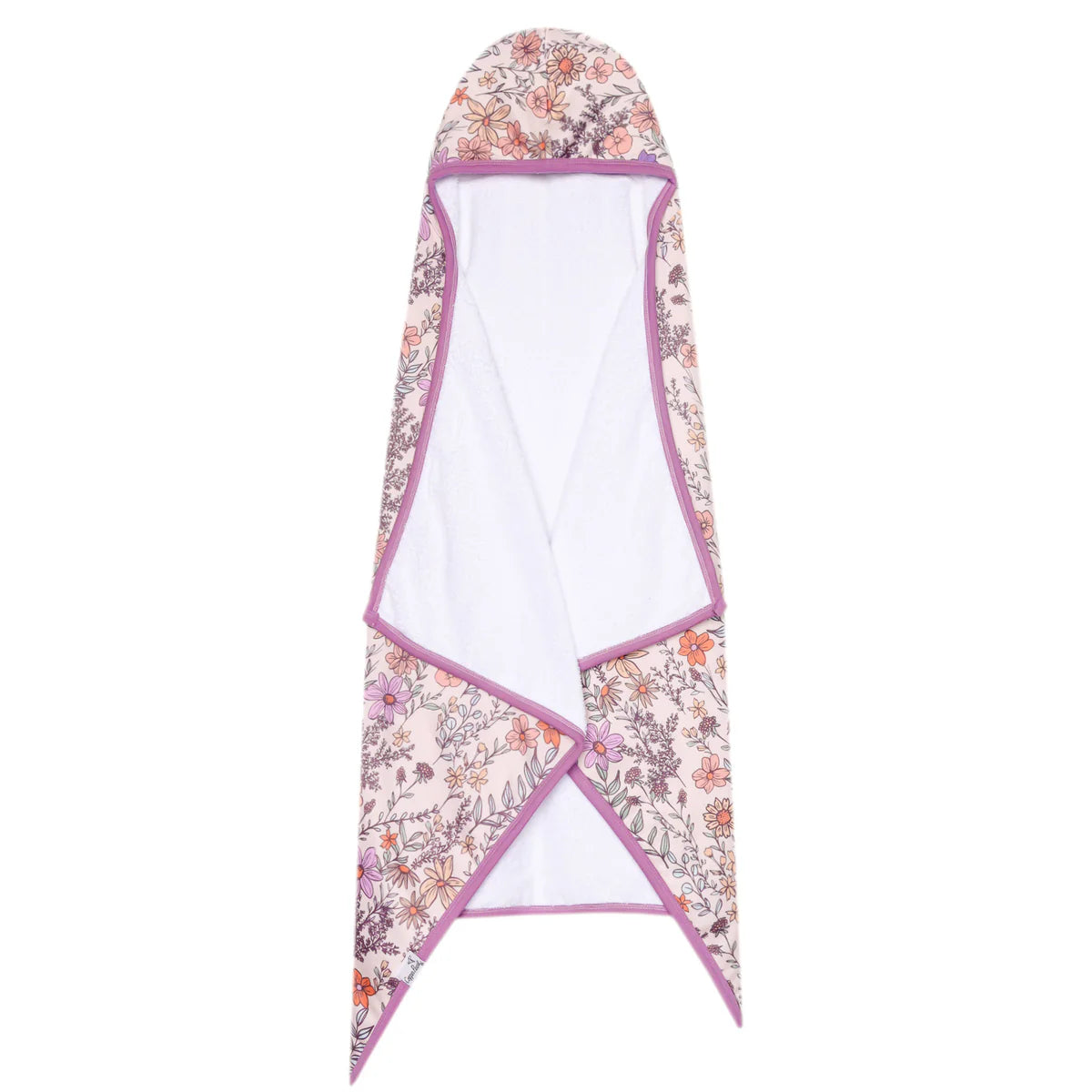 Copper Pearl Premium Hooded Towel / Flora