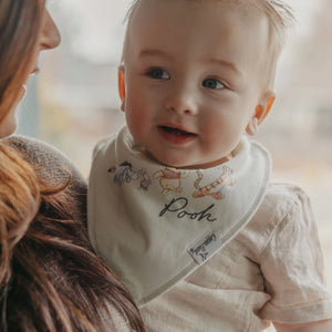 Copper Pearl Bandana Bibs / Hundred Acre Wood