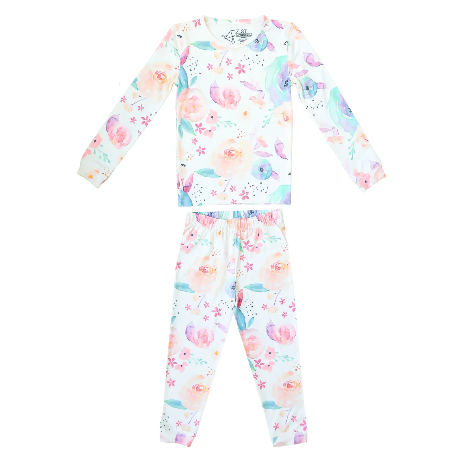 Copper Pearl Long Sleeve Pajamas / Bloom