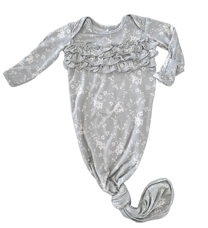 Harlow Ruffled Knot Gown