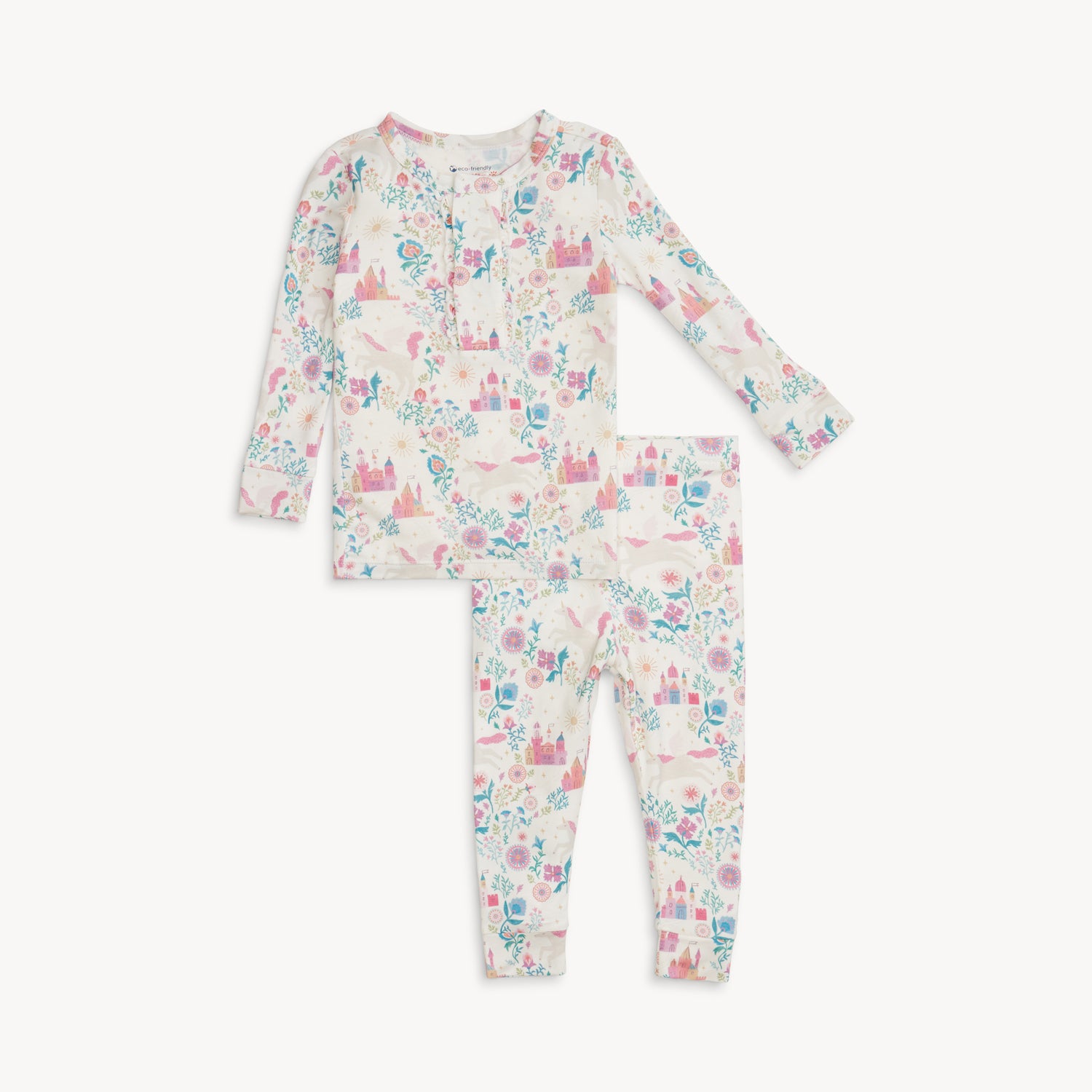 Magnetic Me Modal Long Sleeve Pajama Set / Tail of Magic