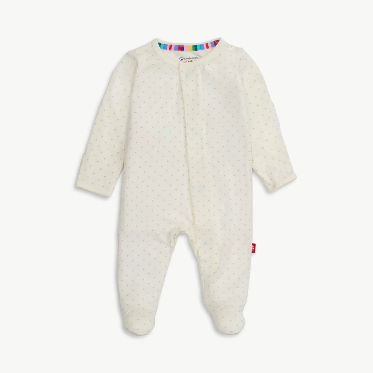 Magnetic Me Modal Magnetic Footie / Pin Dot Cream