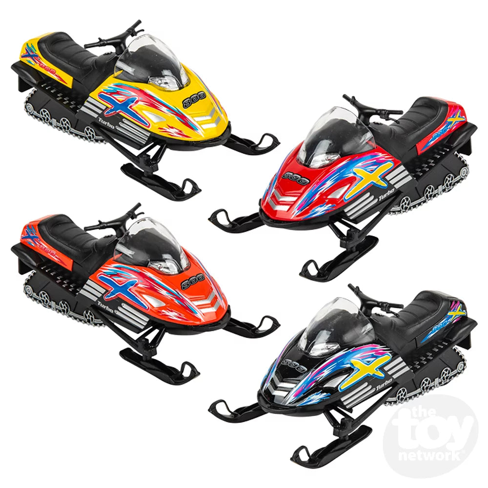 Die-Cast Pull Back Snow Turbo - Assorted