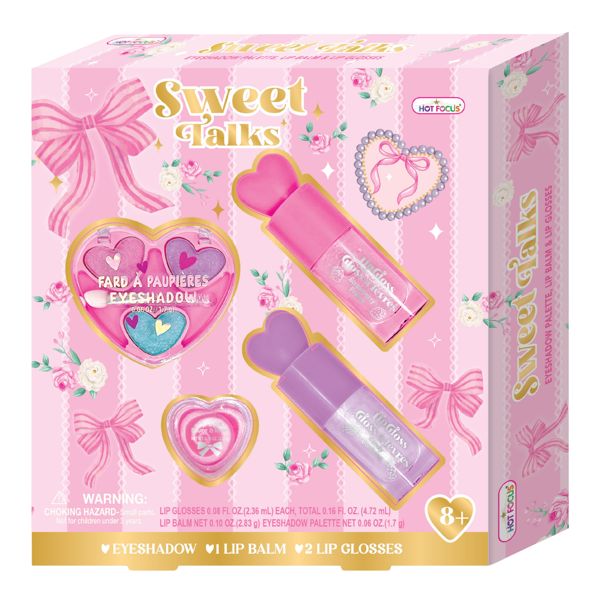Sweet Talks Bowtiful Makeup Set