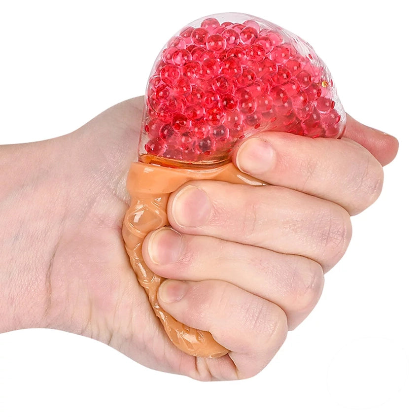 Ice Cream Soft Squeeze Water Bead Toy