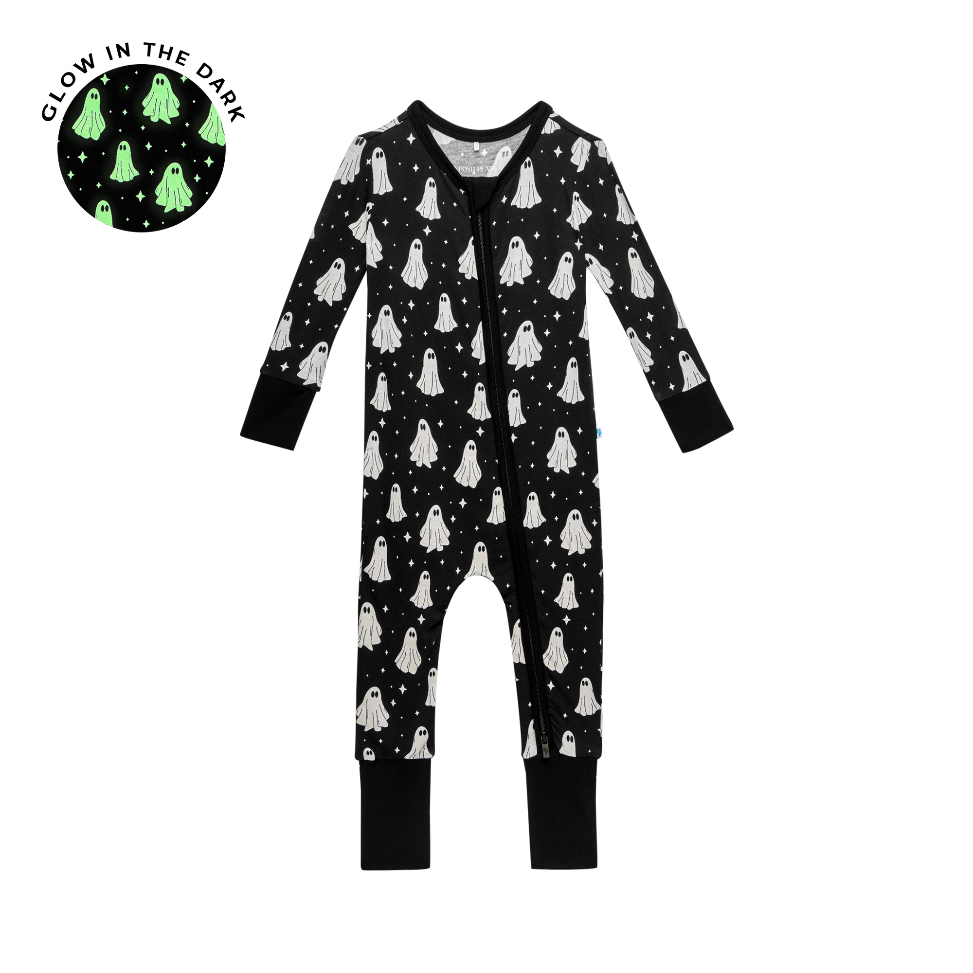 Posh Peanut Convertible One Piece / Glow in the Dark Ghostly