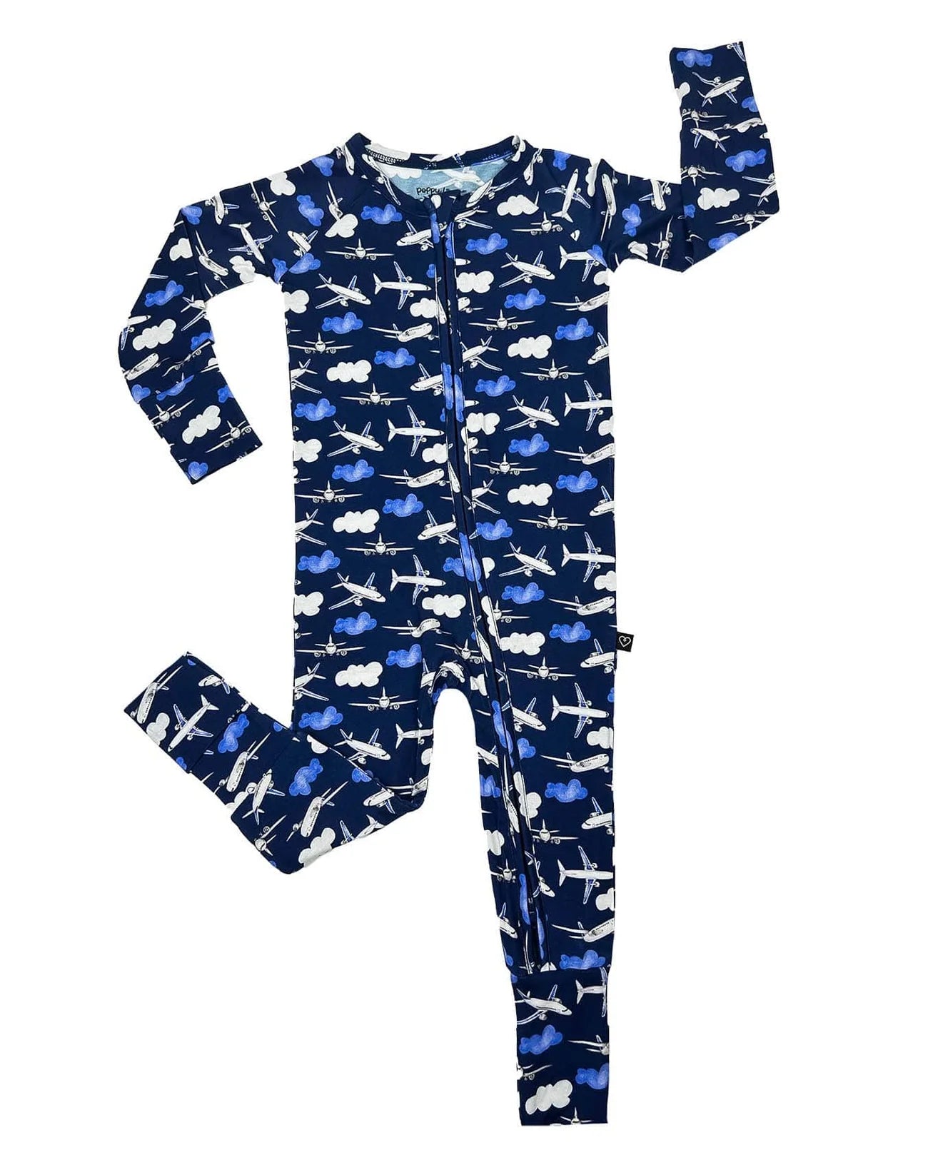 Lev Baby Poppy Convertible Romper / Mav