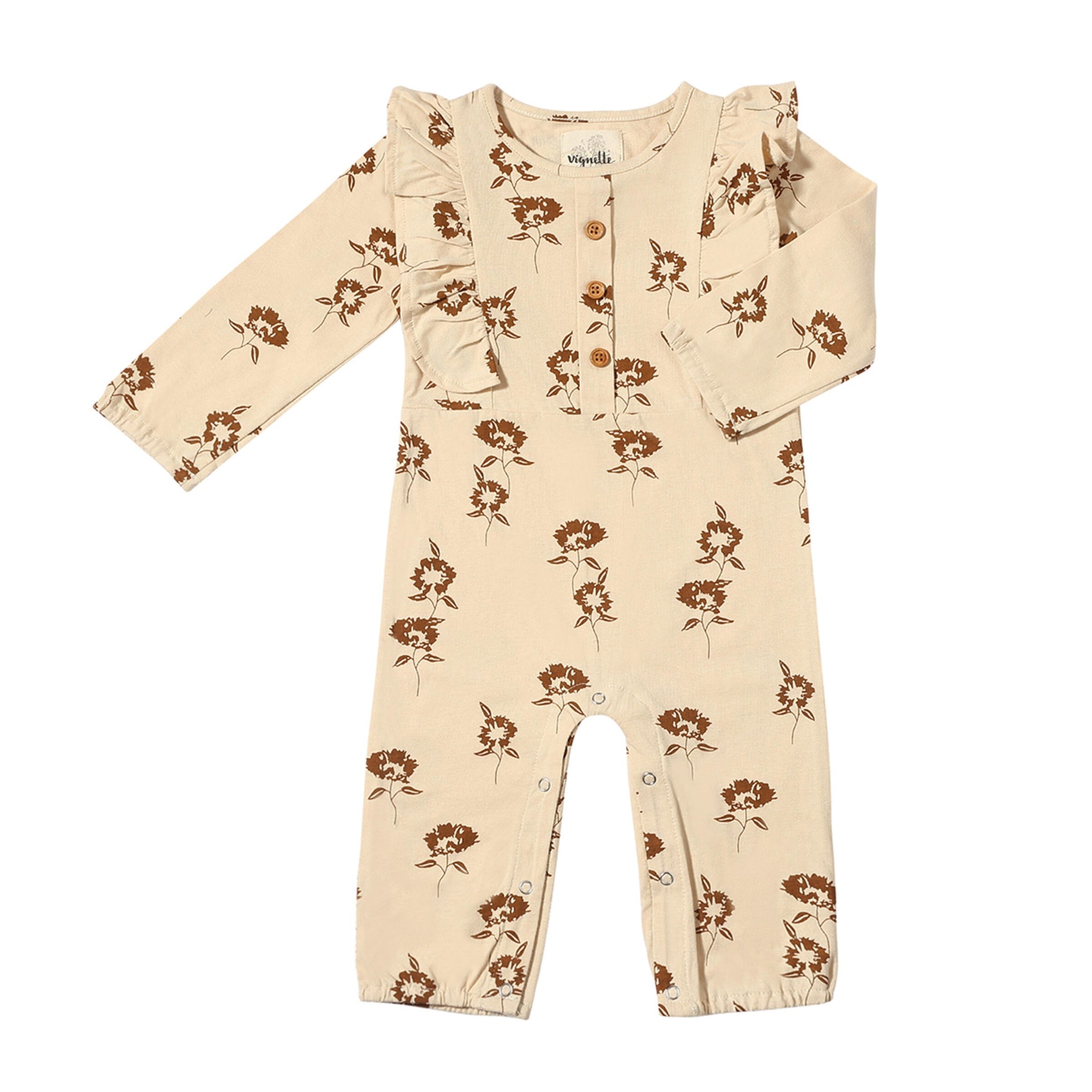 Vignette Alaya Romper / Cocoa Dandelion