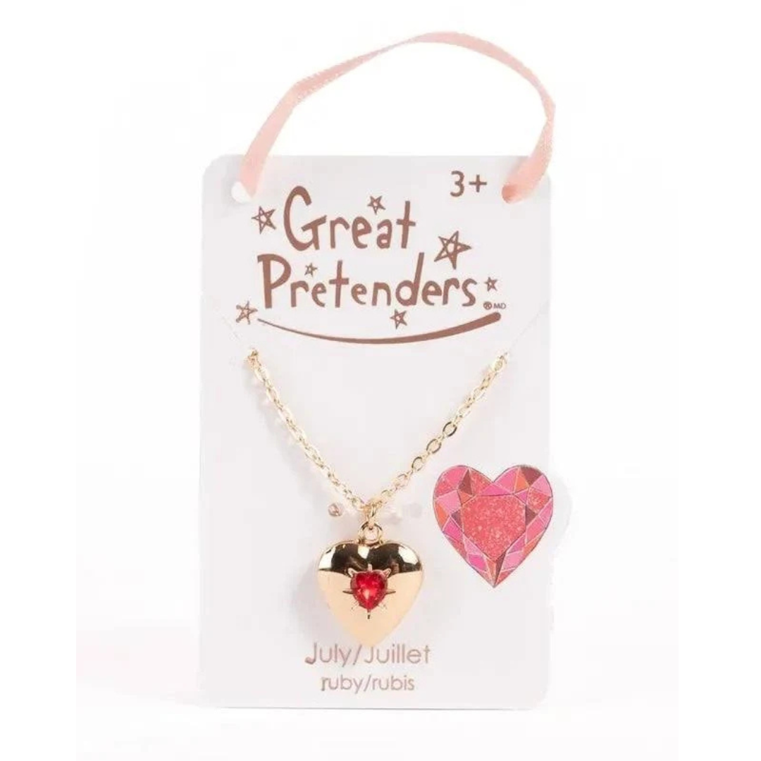 Birthstone Heart Locket